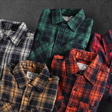 'TRBH' Fashionable casual plaid shirt for men