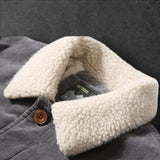 'STACC' Autumn and winter corduroy coat with wool for men