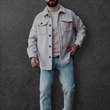 'SOME' Winter cardigan coat for men