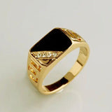 טבעת זהב אופנתי PVHV