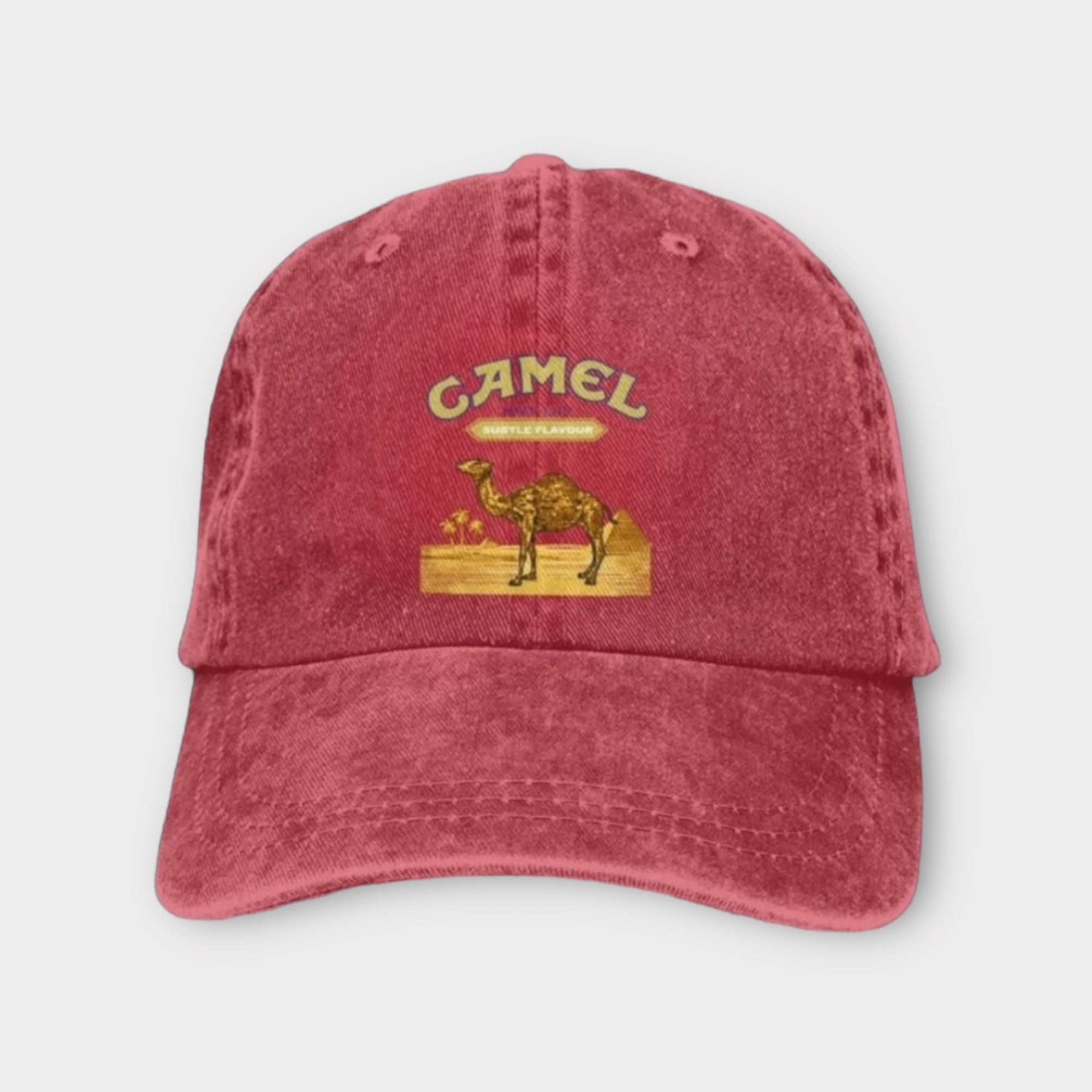 'FEJD' Camel baseball cap for men and women