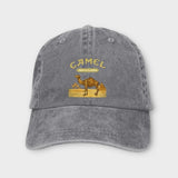 'FEJD' Camel baseball cap for men and women