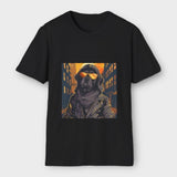 'YBM' Shirt of a dog with glasses