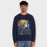 'PECC' Space Gold Women's Crew Neck Sweatshirt for Men and Women