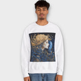 'PECC' Space Gold Women's Crew Neck Sweatshirt for Men and Women