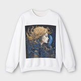 'PECC' Space Gold Women's Crew Neck Sweatshirt for Men and Women