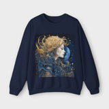 'PECC' Space Gold Women's Crew Neck Sweatshirt for Men and Women