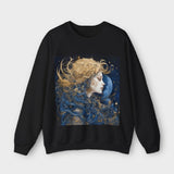 'PECC' Space Gold Women's Crew Neck Sweatshirt for Men and Women