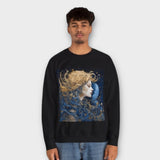'PECC' Space Gold Women's Crew Neck Sweatshirt for Men and Women