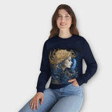 'PECC' Space Gold Women's Crew Neck Sweatshirt for Men and Women
