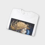 'PECC' Space Gold Women's Crew Neck Sweatshirt for Men and Women