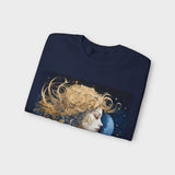 'PECC' Space Gold Women's Crew Neck Sweatshirt for Men and Women