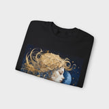 'PECC' Space Gold Women's Crew Neck Sweatshirt for Men and Women
