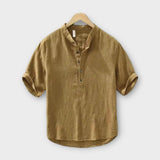 'NVID' Cotton pullover shirt