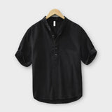 'NVID' Cotton pullover shirt