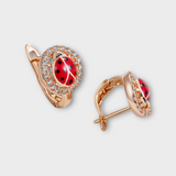 ‘OVLRU’ Beetle style earrings for women