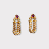'HCES' modern luxury earrings