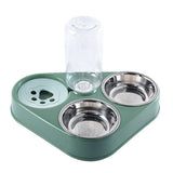 Latower™ - 500ML Dog Bowl Cat Feeder Bowl With Dog Water Bottle Automatic Drinking Pet Bowl Cat + dog !