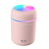 Latower™ - Portable 300ml Electric Air Humidifier + USB Cool Mist Sprayer with Colorful Night Light