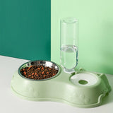 Latower™ - 500ML Dog Bowl Cat Feeder Bowl With Dog Water Bottle Automatic Drinking Pet Bowl Cat + dog !