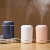 Latower™ - Portable 300ml Electric Air Humidifier + USB Cool Mist Sprayer with Colorful Night Light