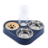 Latower™ - 500ML Dog Bowl Cat Feeder Bowl With Dog Water Bottle Automatic Drinking Pet Bowl Cat + dog !