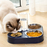 Latower™ - 500ML Dog Bowl Cat Feeder Bowl With Dog Water Bottle Automatic Drinking Pet Bowl Cat + dog !