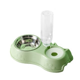 Latower™ - 500ML Dog Bowl Cat Feeder Bowl With Dog Water Bottle Automatic Drinking Pet Bowl Cat + dog !