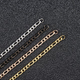 Latower™ - Fashion New Figaro Chain Necklace For Men Punk Silver Color