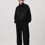 FASHION HOODIE WITH A SPECIAL STRIPE