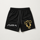 RELAXED FIT GRAPHIC SHORTS
