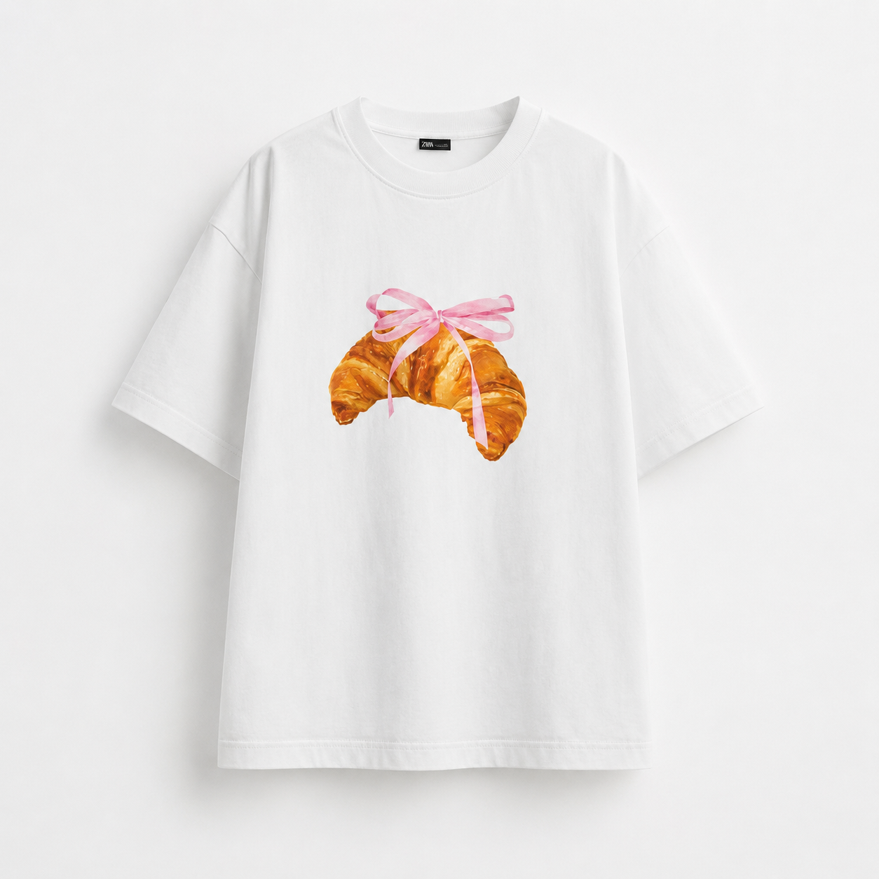 CROISSANT RIBBON T-SHIRT