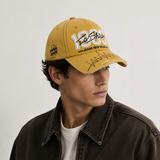 DISTRESSED DENIM CAP