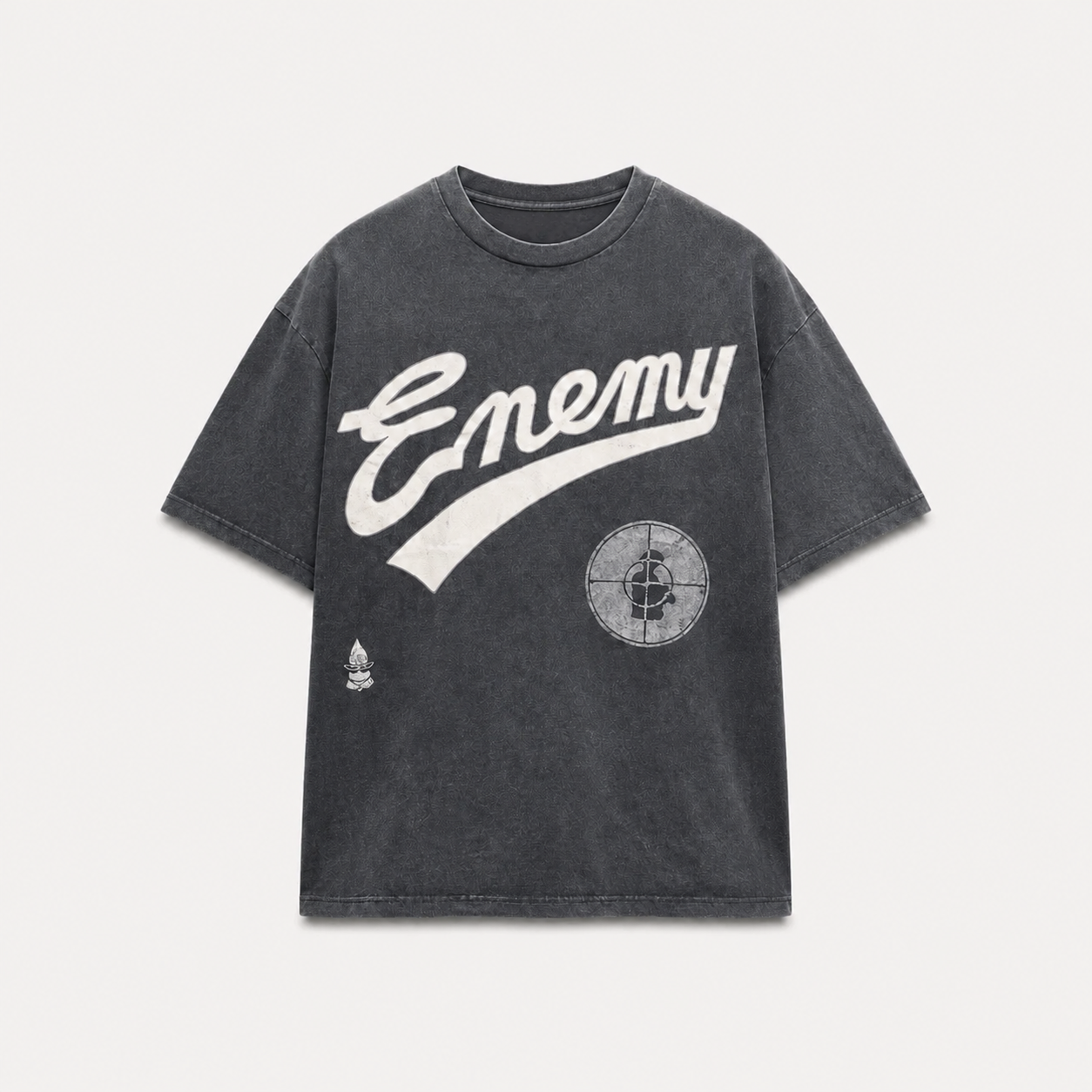 ASH OVERSIZED GRAPHIC T-SHIRT