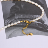 'BOGU' Special Moon Pearl Necklace