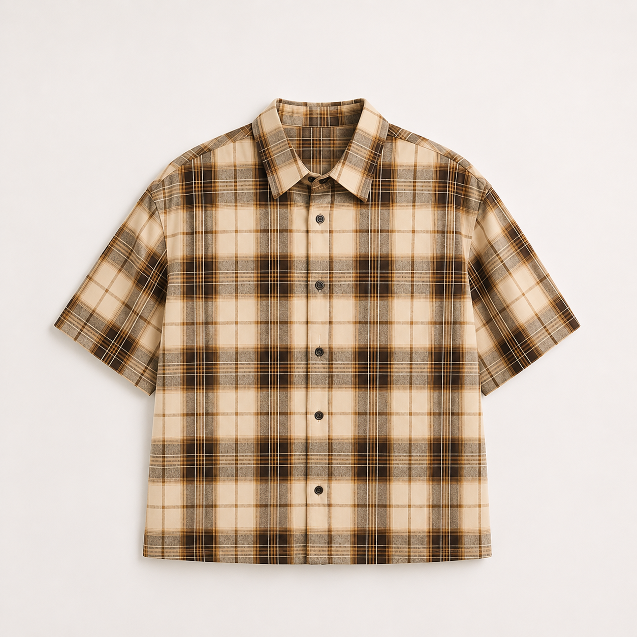 PLAID CAMP SHIRT