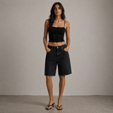 BLOSSOM DENIM SHORTS