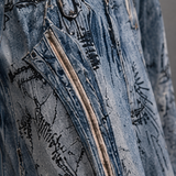 SKETCH WIDE LEG JEANS