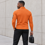 HUDSON STERLING TEXTURED QUARTER ZIP