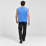 FADED BLUE GRAPHIC TANK