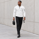 HUDSON STERLING TEXTURED QUARTER ZIP