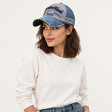 VINTAGE WASH DENIM CAP