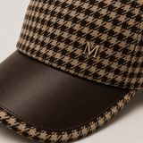 HUDSON HOUNDSTOOTH CAP