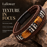 TIMELESS TIGER EYE–STYLE BRACELET | BRAIDED MULTI-LAYER DESIGN FOR MEN & WOMEN