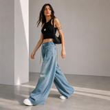 LUNA WIDE JEANS