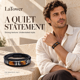 TIMELESS TIGER EYE–STYLE BRACELET | BRAIDED MULTI-LAYER DESIGN FOR MEN & WOMEN