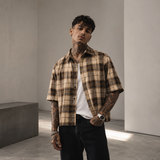PLAID CAMP SHIRT