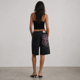 BLOSSOM DENIM SHORTS