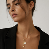 HEART CHARM LARIAT