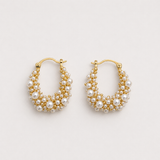 NOIR PEARL EARRINGS